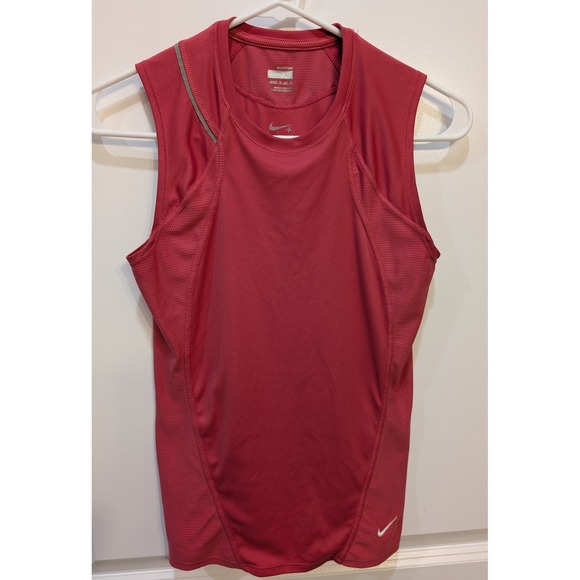 Nike Tops - Nike Women's Pink‎ Sleeveless Athletic Tank Top XS Dri-FIT Running Fitness